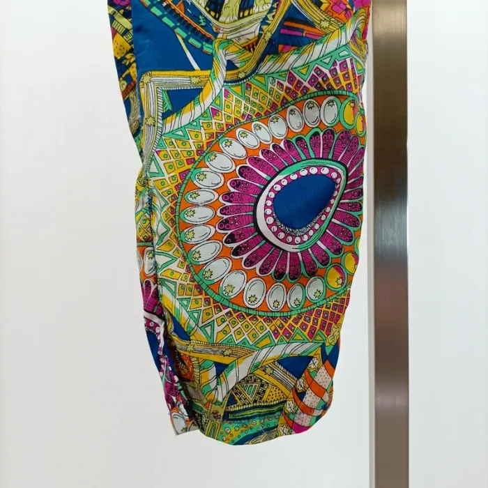 Pantalon fluide coloré imprimé mandala Daphnea Taille S A391 - photo numéro 5