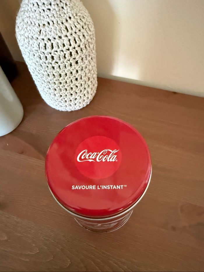 Boîte métal coca cola père Noel - photo numéro 5