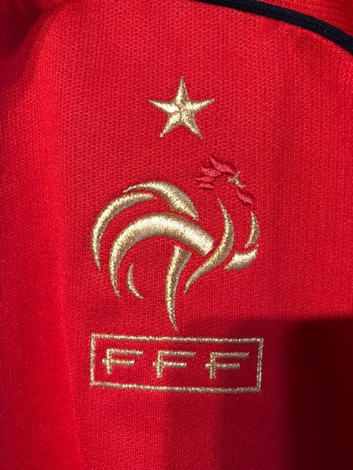 Maillot de foot#vintage#taille L#équipe de 🇫🇷 - photo numéro 3