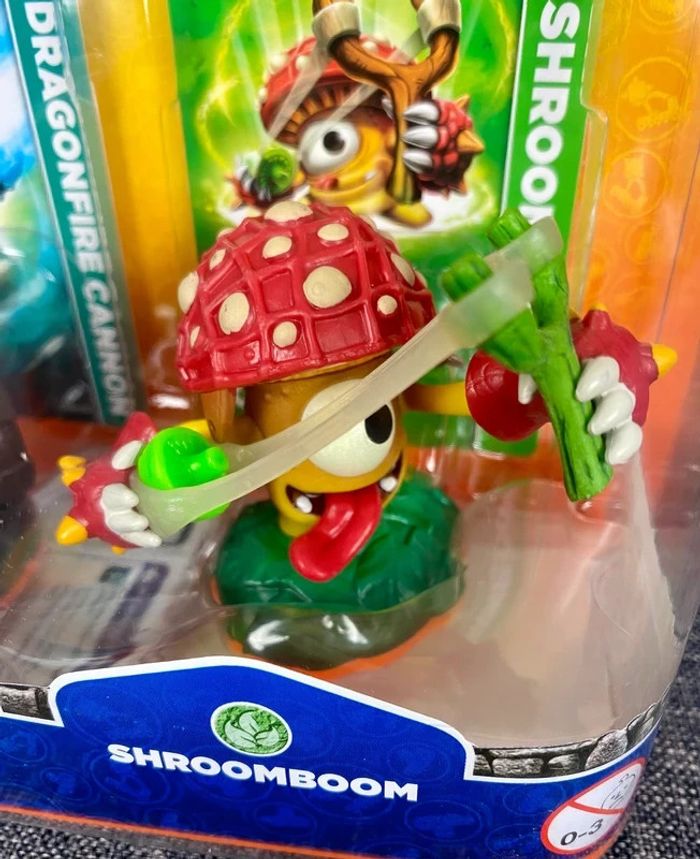 Collector Skylanders - Pack de figurines (Chop Chop + Dragonfire Cannon + Shroomboom) NЕUF - photo numéro 4