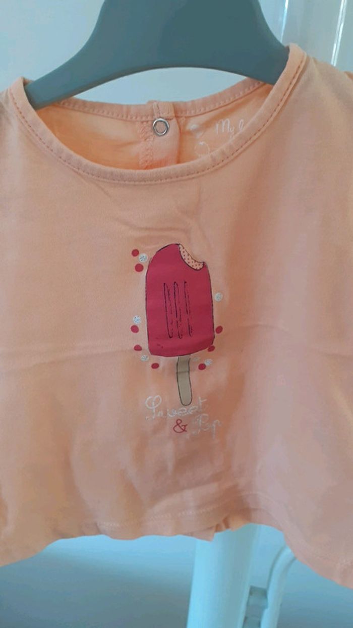 Tee-shirt  imprimé glace - photo numéro 2