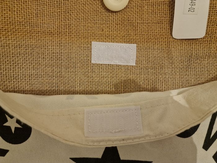 Sac Fourre-Tout / Cabas en Lin "Rock & LOVE" - photo numéro 5