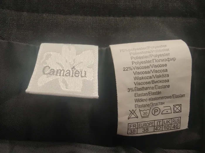 Jupe plissée Camaïeu 38 - photo numéro 2