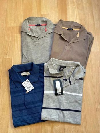 Lot polo tee shirts taille S marque Go Sport tex Pull & Bear Neufs