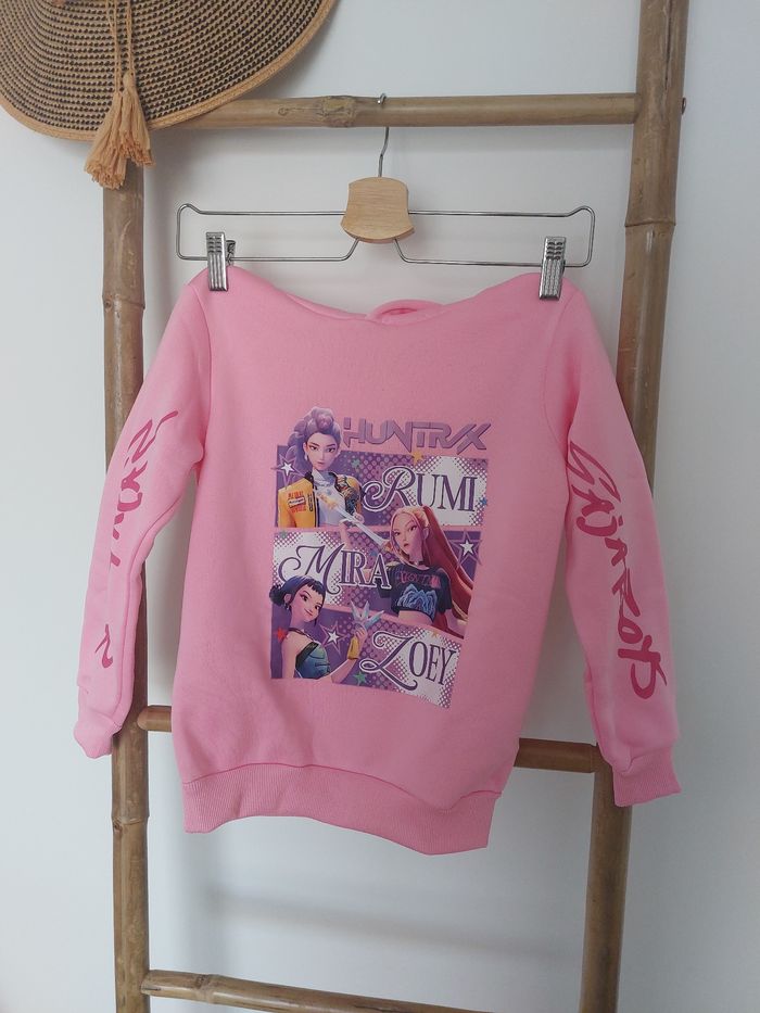 Sweat pull Kpop Huntrix Demon Hunters 140cm