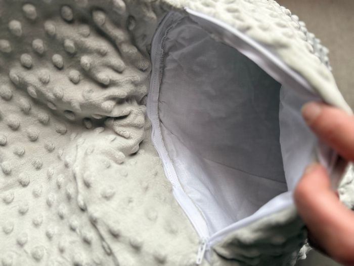 Sac enfant lapin gris et blanc - photo numéro 4