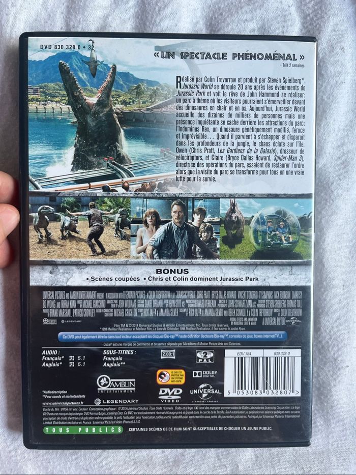 Jurassic World DVD - photo numéro 4