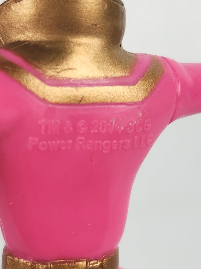 Figurine Power Rangers Rose - Saban - 2014 - Collection - photo numéro 5