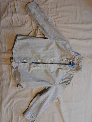 Chemise à pois