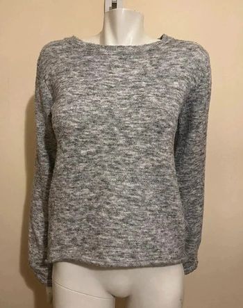 🩶 Pull gris manches bouffantes Kiabi Taille S 🩶
