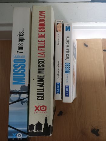 Musso - Lot de 4 livres