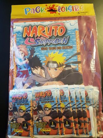 Panini naruto shippuden hokage trading card collection trading cards