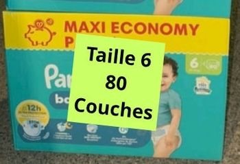 Pampers taille 6
