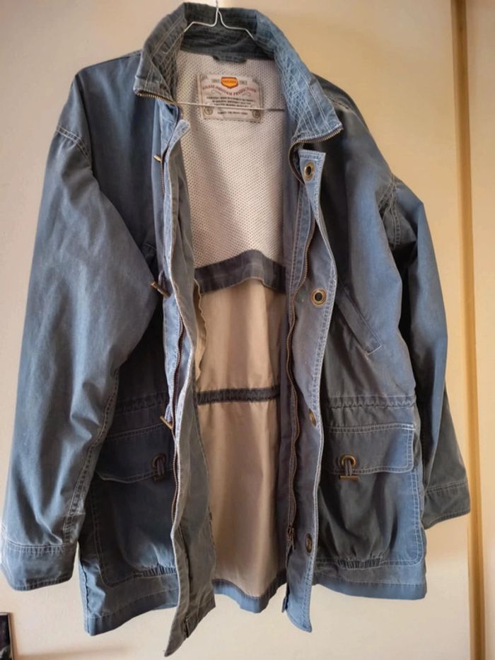 Veste homme,  marque Knockers. Style jeans délavé. - photo numéro 4