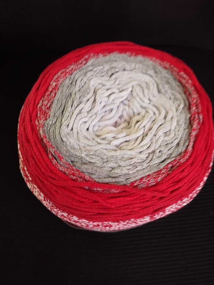 * 1 pelote fil de coton multicolore Candy Corde par Lidia Crochet #1 - photo numéro 2