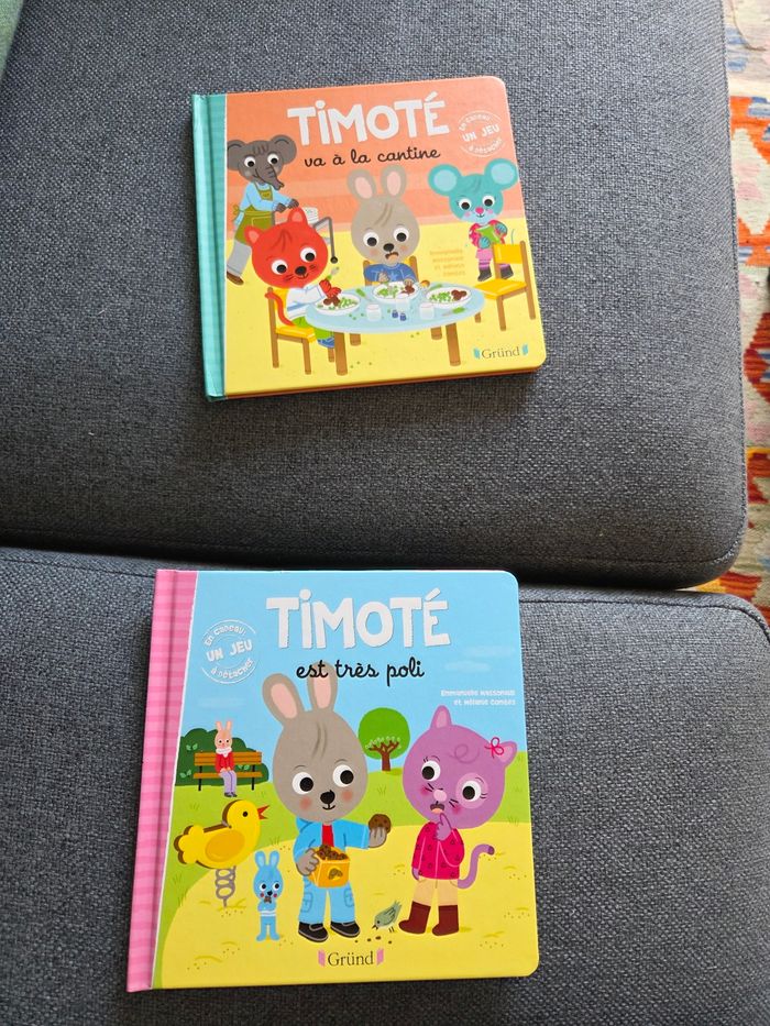 Lots deux livres Timoté - photo numéro 1