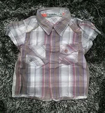 Chemise manches courtes - 9 mois