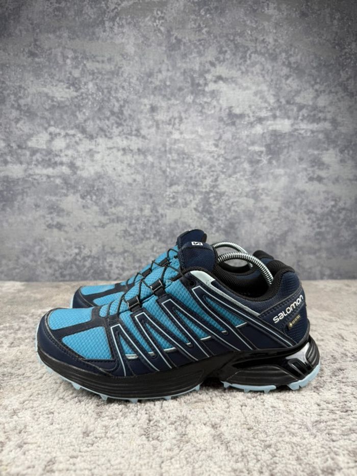 Salomon XT-Asama - Gore-Tex - Black & Blue & Navy Blue - photo numéro 5