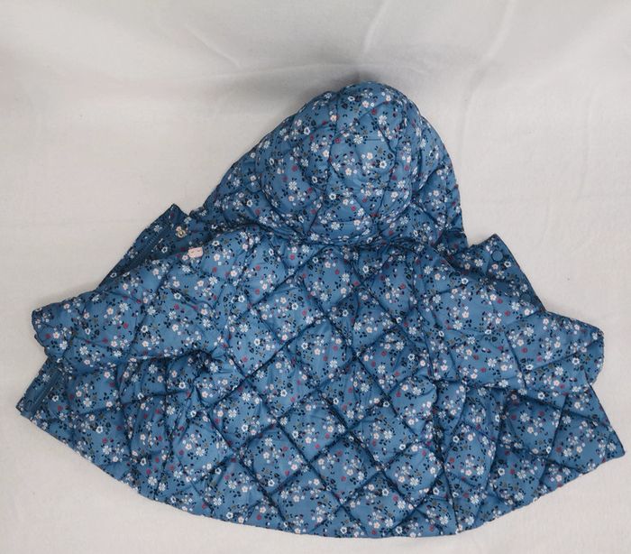 Doudoune fleurie 👣 obaïbi,matelassée, légère, 6mois - photo numéro 11