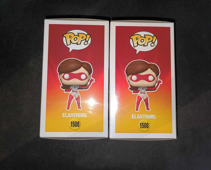 Lot 2 Figurines Funko Pop / Elastigirl 1508 / Les Indestructibles / Disney 1 B&W Chase + 1 Normal - photo numéro 4