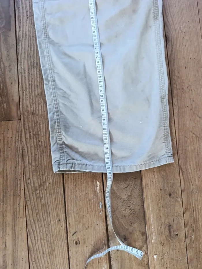 Pantalon jean Carhartt Workwear Cargo beige taille 36x32 - photo numéro 12