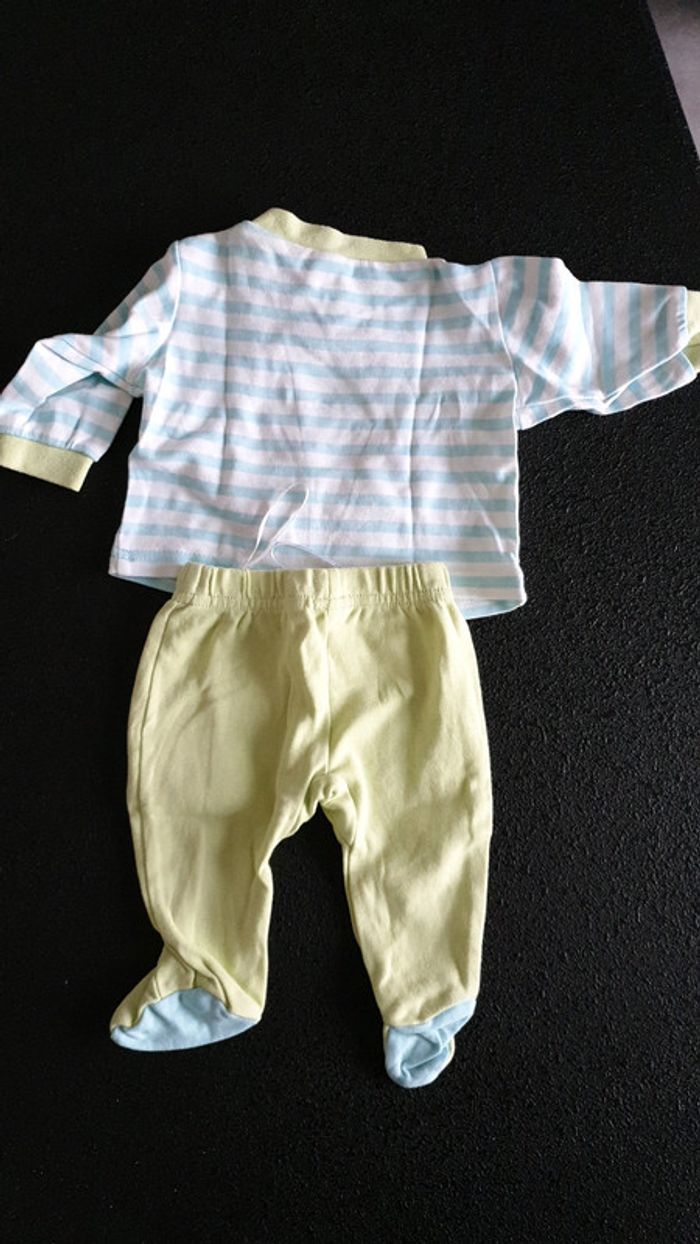 Pyjama winnie 56cm 2 pieces - photo numéro 3