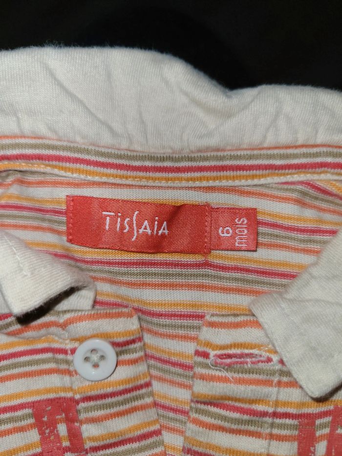 Lot de 2 Tee-shirt/ polo garçon 6 mois - photo numéro 3