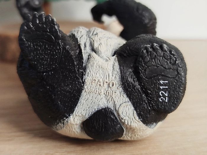 PAPO Panda debout Figurine Animal de la savane - photo numéro 5