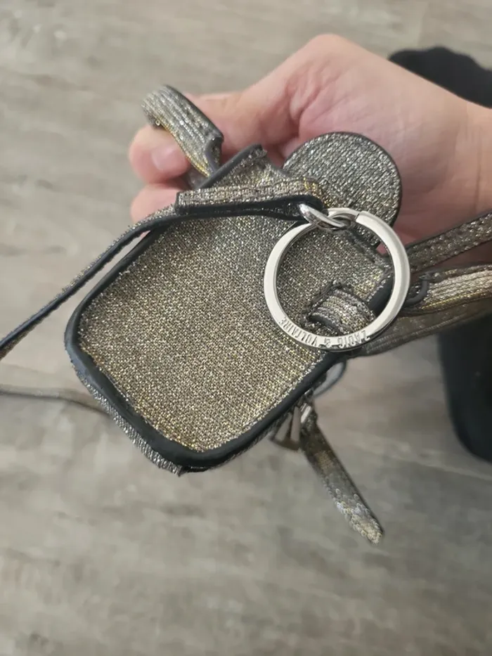 Mini sac pochette porte monnaie zadig et voltaire - photo numéro 7