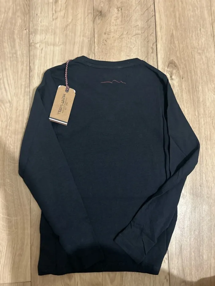 T-shirt à manches longues Teddy Smith Dark Navy 10ans - photo numéro 3