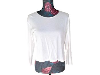 T-shirt blanc vintage M