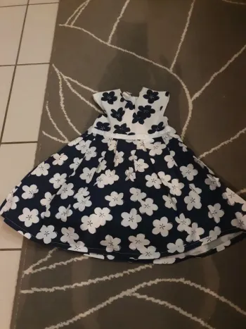 Robe à fleur