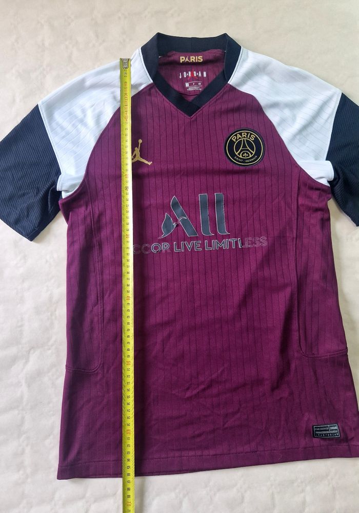 Tee-shirt / maillot football , Paris / PSG , Jordan , taille S , mixte - photo numéro 2