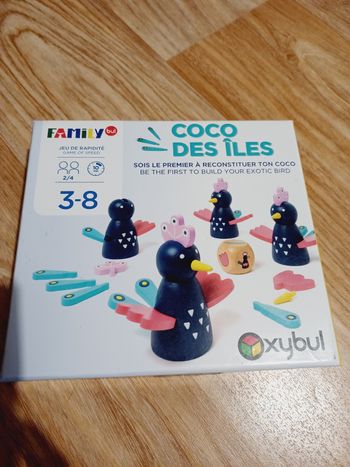 Jeu de société Coco des iles pour les 3 à 8 ans
