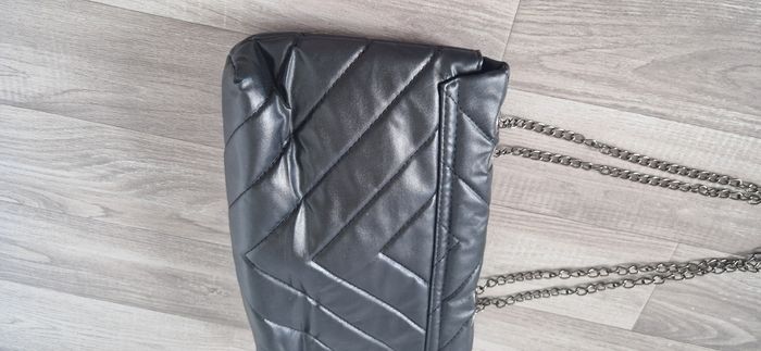Sac noir matelassé divina - photo numéro 9
