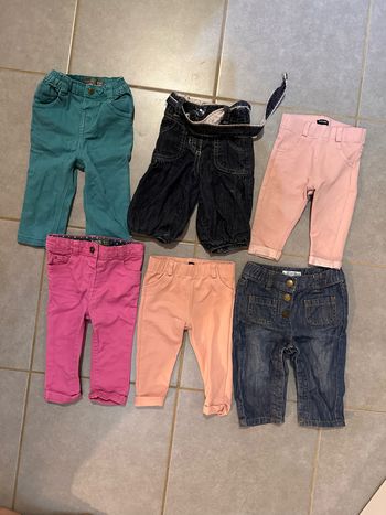 Lot de pantalons 6 mois