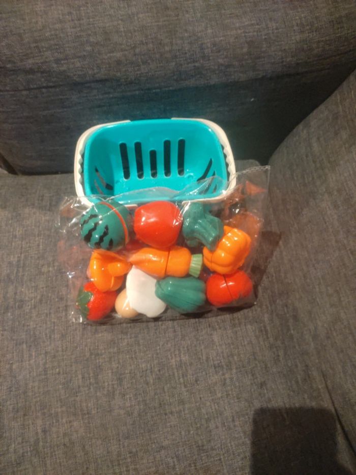 Fruit et légume à découper, Jouets éducatif de cuisine - photo numéro 3