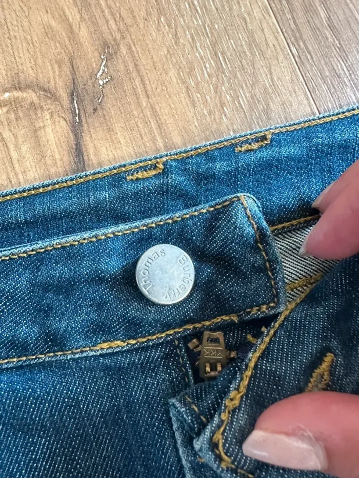 Mini jupe en jean Thomas Burberry taille 40 - photo numéro 7