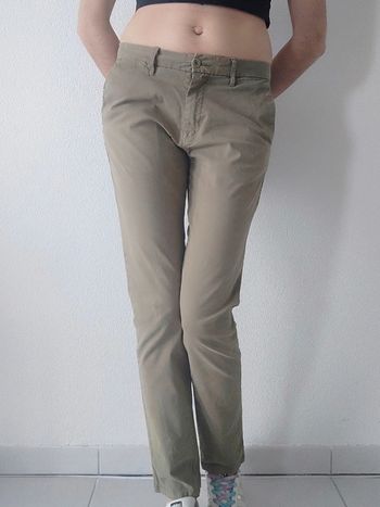 Pantalon chino kaki regular fit Stuart / Scotch & Soda - 38/M