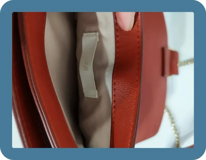 Sac à bandoulière H&M marron, très bon état, 22x14cm - photo numéro 4