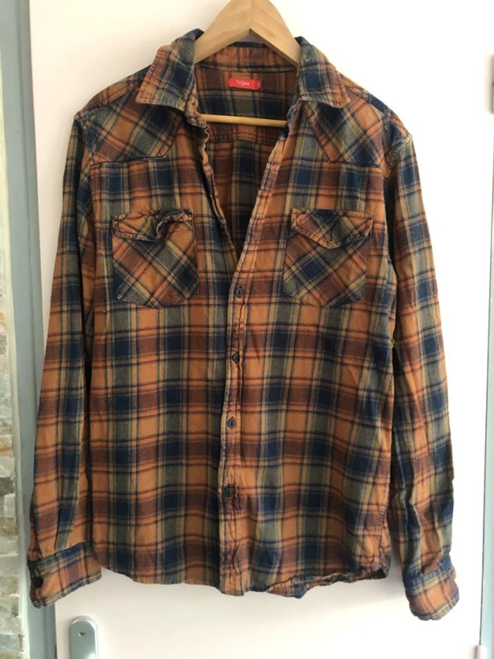 Chemise à carreaux T.M