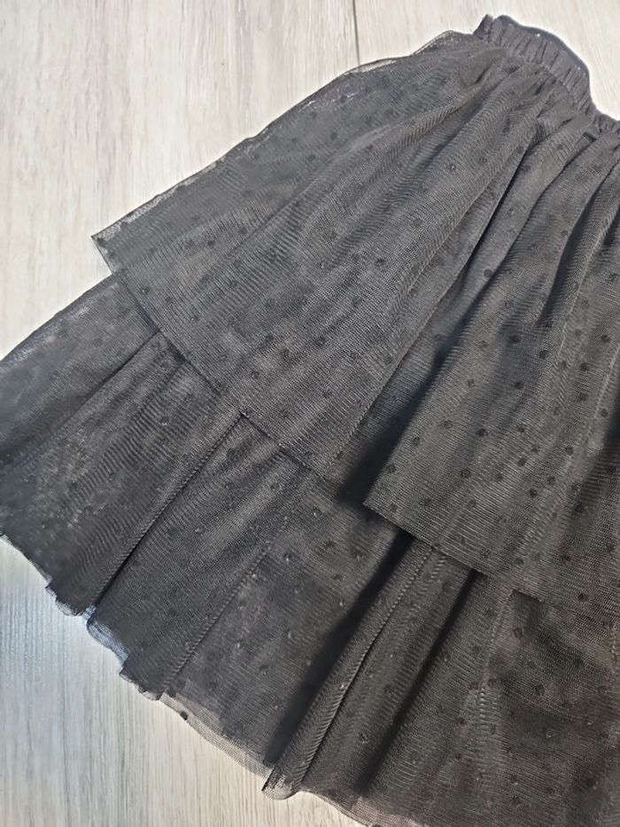 Jupe en tulle noir tex 4-5 ans - photo numéro 3