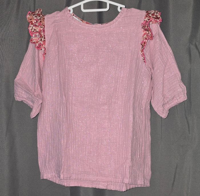 Ensemble en liberty de chez Retrochic boutique, 5 ans - photo numéro 6