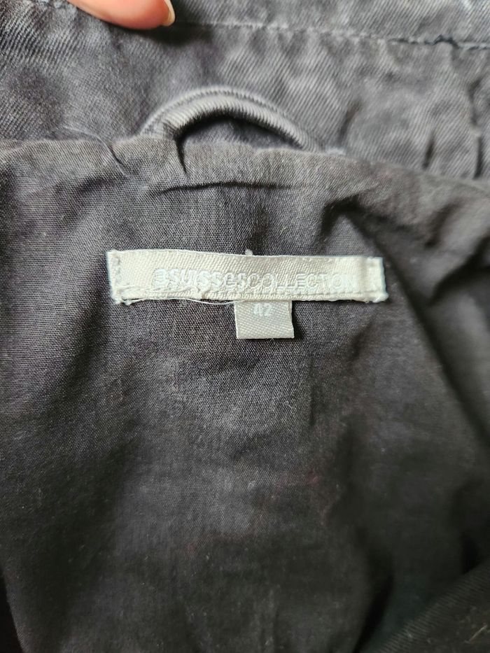 Veste légère noire 3 Suisses – Taille 42 – coton – mi-saison - photo numéro 3