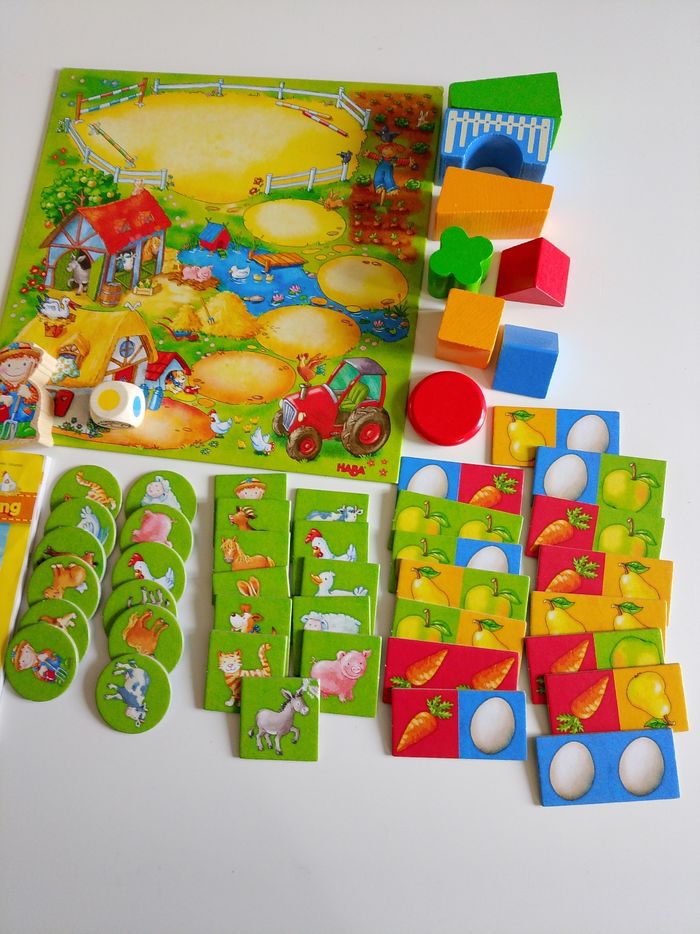 Collection de jeux la ferme haba complet - photo numéro 3