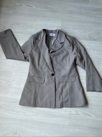 Blazer gris femme