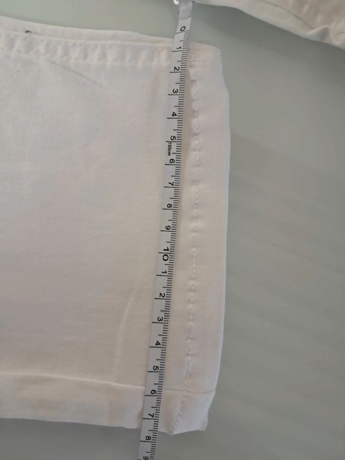 Md'M jean été blanc T.46 taille haute neuf - photo numéro 18