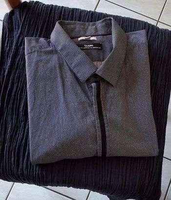 Chemise bleue xxl