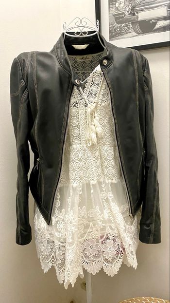 Veste femme cuir promod