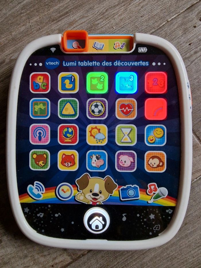 Vtech lumi tablette des découvertes